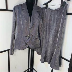 Nueva 2 Piece Formal Skirt Suit